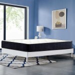 Lit 140x190 - ensemble sommier et matelas - matelas 140x190x25 mmoire de forme - sommier tapissier 140x190 ...