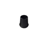 Sachet de 25 embouts en caoutchouc noir 12mm Sachet de 25 embouts en caoutchouc noir 12mm