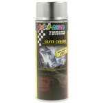 Bombe de peinture - chrome argent - carrosserie - jantes - dupli - color - 400ml