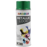 Bombe de peinture - dupli - color - effet m�tallis� - vert - 400ml - tous supports