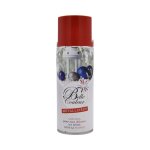 Bombe de peinture rouge metallise
