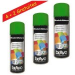 Bombes de peinture, spray peinture nuancier ral, int�rieur et ext�rieur, 400 ml, de madeinnature vert ...