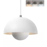 Bomclap lustre led, suspension moderne avec ampoule, 3 temp�ratures de couleur 3000 - 5000k, ? 23 cm ...