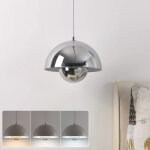 Bomclap lustre led, suspension moderne avec ampoule, 3 temp�ratures de couleur 3000 - 5000k, ? 23 cm ...