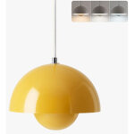 Bomclap lustre led, suspension moderne avec ampoule, 3 temp�ratures de couleur 3000 - 5000k, ? 23 cm ...