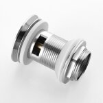 Bonde chrom pop - up grande surface avec trop - plein automatique push open pour evier ou lavabo accessoire ...