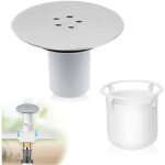 [jamais utilis�] bonde douche, bonde de douche 90 mm / 115mm, remplacement de couvercle de siphon douche, ...