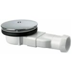 Bonde de douche extra - plate �90mm ? hauteur 40mm ? design moderne pour receveurs extra - plats ? panier ...