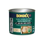 Huile mobilier bois 0. 5l incolore - bondex