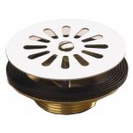 Bonde laiton pour vier grs et synthse perage 60 mm, diamtre 84 mm