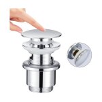 Ubeegol - bonde de lavabo bonde pop - up avec trop - plein automatique universelle bonde de vidage en ... Ubeegol - bonde de lavabo bonde pop - up avec trop - plein automatique universelle bonde de vidage en ...