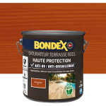 Bondex - saturateur terrasse bois haute protection - mat - 2, 5l - teck