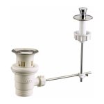 Valentin - bonde de vidage de lavabo automatique avec tirette verticale 00 60210000000 Valentin - bonde de vidage de lavabo automatique avec tirette verticale 00 60210000000