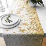 Bonhomme de neige de no�l, sapin de no�l, parcours de table, d�corations d'int�rieur sur le th�me de ...