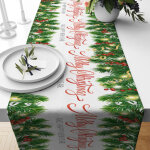 Bonhomme de neige de no�l, sapin de no�l, parcours de table, d�corations d'int�rieur sur le th�me de ...