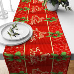 Bonhomme de neige de no�l, sapin de no�l, parcours de table, d�corations d'int�rieur sur le th�me de ...