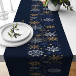 Bonhomme de neige de no�l, sapin de no�l, parcours de table, d�corations d'int�rieur sur le th�me de ...