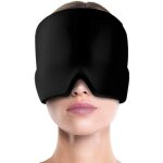 Bonnet anti - maux de t�te avec th�rapie par le chaud et le froid, masque de glace pour envelopper la ...