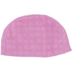 Bonnet de bain rose perl� �tanche pour hommes et femmes, id�al pour piscine et spa