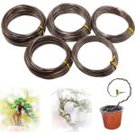 Bonsai fil aluminium 2mm fil de fer souple loisir creatif kit pour bonsa� 5 tailles de fil de bonsa� ...