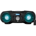 Boombox sencor spt 5800 25 w cd bluetooth usb aux fm noir