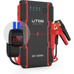 Booster batterie - utrai - jump starter 1000a - portable - d�tection intelligente - �cran lcd