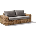 Parisgarden - borabora - canap� de jardin 2 places en r�sine tress�e - paris garden