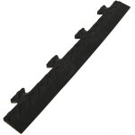 Bordure male pour dalle pvc noire clipsable sol antidrapant carr garage atelier ps50crn / m art plast ...