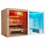 Boreal sauna - combi sauna hammam boreal sensation - 8 places - 360160210