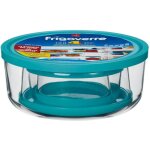 Bormioli rocco - contenants de verre ronds pour ensemble de nourriture alimentaire 4 pcs bormiolis