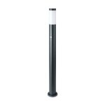 Borne ext�rieur anthracite avec d�tecteur 110cm ip44 pour ampoul