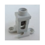 Borne de fixation  pattes grise pour cable 35mm 80a polycarbonate polyamide ( l'unit) serrage vis ...