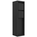 Borne de jardin lectrique 2xschuko ip54 noir mains lutec 9702201012