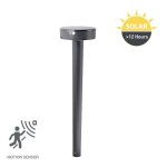 Borne solaire fiorina fumagalli avec capteur et cct - noir