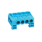 Bornier arriv�e neutre a cage 4x2, 5mm� - 16mm� hager kn04n