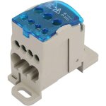 Bornier electrique, bo�te de distribution de bornes 80a ukk - 80a bornier rail din r�partiteur electrique ...