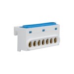 Bornier de neutre 7 raccordements ip2x hager gz07n