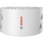 Bosch 1x scie trepan a filetage multi material (pour acier, cloison seche, o 95 mm, professional accessoire ...