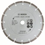 Bosch - 2607019477 - de disque diamant� pour de mat�riaux de construction (diam�tre de 230 mm)