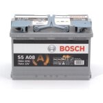 Bosch - batterie de dmarrage auto s5 agm s5a08 12v 70ah 760 a en - compatible start - stop