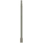 Bosch - burin plat avec douille hexagonale 19 mm � collet tourn� 400 x 22 mm
