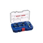 Bosch ? coffret 3 scies tr�pans 2608900502 ? carbure pour m�tal ? �22 / 25 / 32mm ? longueur 40mm ? compatible ...