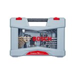 Coffret premium per�age - vissage de 76 pcs - bosch