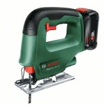 Bosch easysaw 18v - 70 scie sauteuse sans fil verte