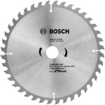 Bosch eco optiline wood lame de scie circulaire 254 mm 80 dents