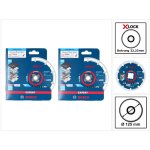 Bosch professional - bosch expert x - lock disque � tron�onner diamant pour m�tal, 125 x 22, 23 mm pour ...