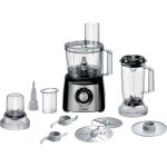 Bosch - haushalt mcm3pm386 robot de cuisine 900 w acier inoxydable, noir
