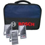 Bosch - jeu de visseuses et de perceuses 39 pices pour le bois et le mtal avec softbag