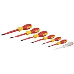 Bosch professional - bosch outillage - set de 7 tournevis et testeur torx isolants 1600a02nf8
