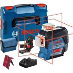 Bosch professional - laser lignes bosch gll3 - 80c - 0601063r02 - auto 3 plans 30m - bm1 l - boxx